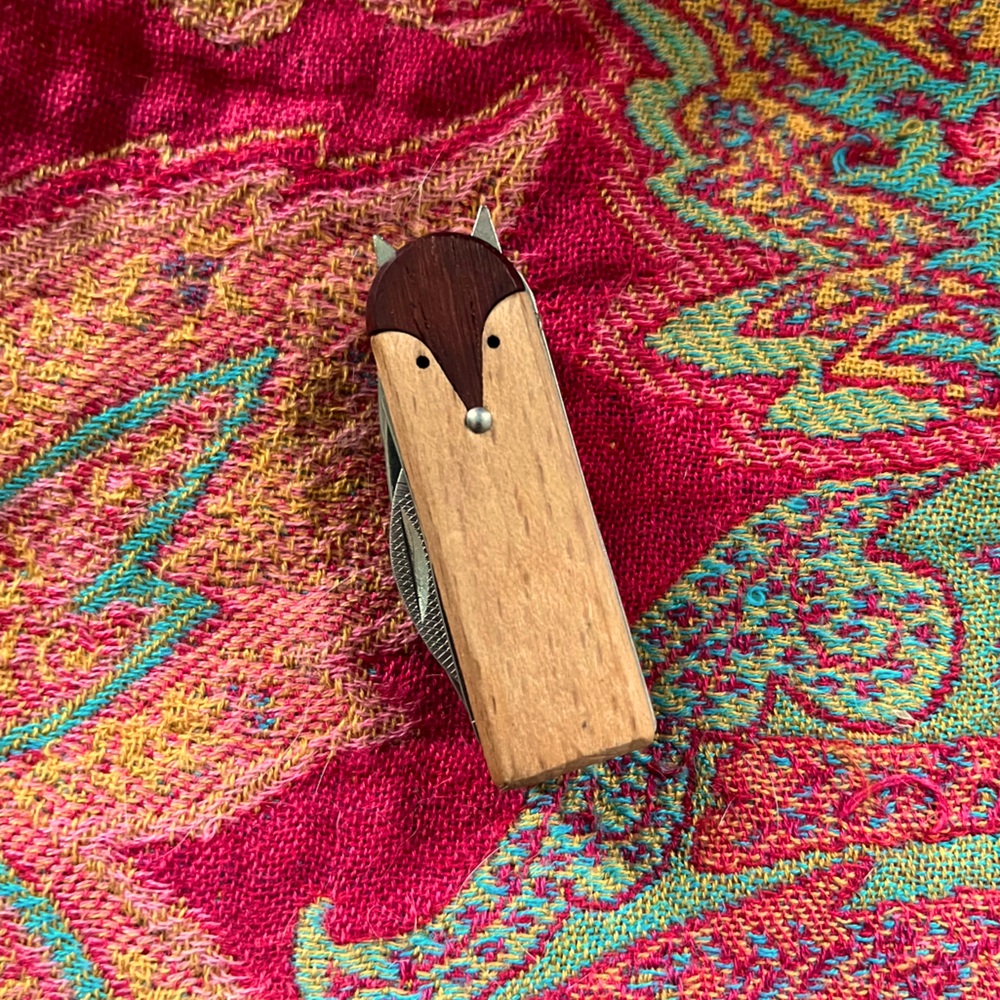 Wooden Fox Multitool Kikkerland